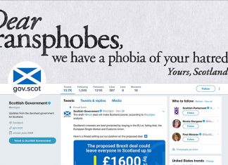 Scotland’s ‘Dear Transphobes’ Twitter Banner Is Targeting Faithful, Christian Groups Say