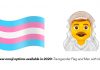 Transgender Flag and Male Bride Emojis To Be Released in 2020