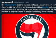 UN Posts Tweet Defending ANTIFA, Then Deletes It After Massive Public Backlash